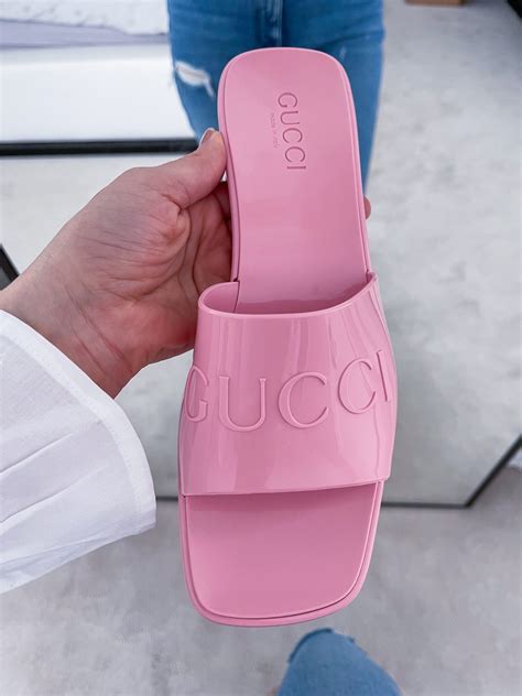 gucci sandals jelly|latest style for Gucci sandals.